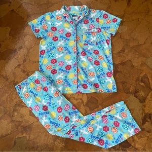 Hippie, peace love pajama set Joe Boxer